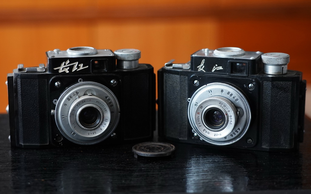 1960年华山牌相机,50-60年代的华山拍照相机