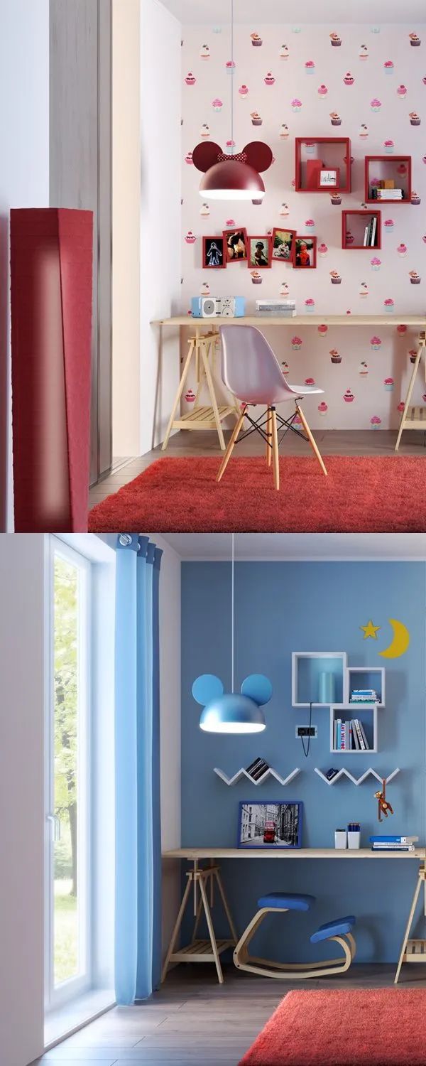 游乐园！50个儿童客房装饰配件，以打造孩子的创意天堂