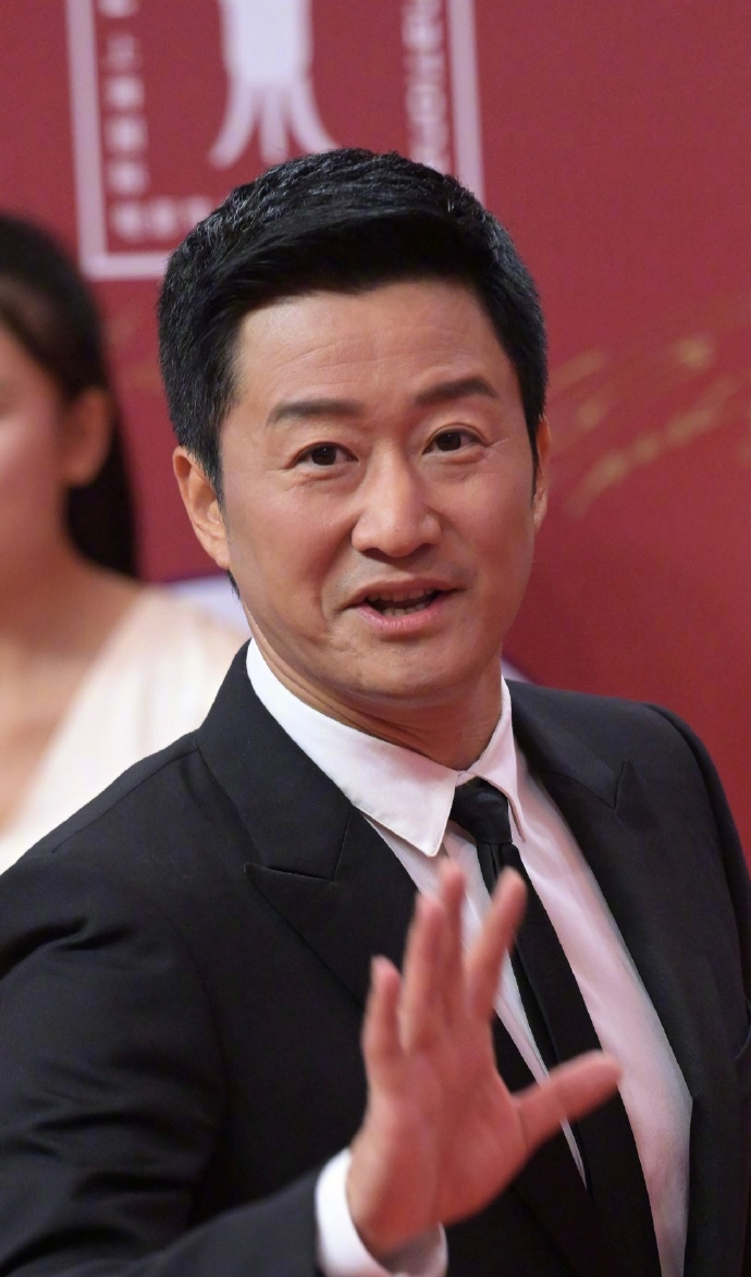 上海电影节明星生图,黄晓明上海电影节生图
