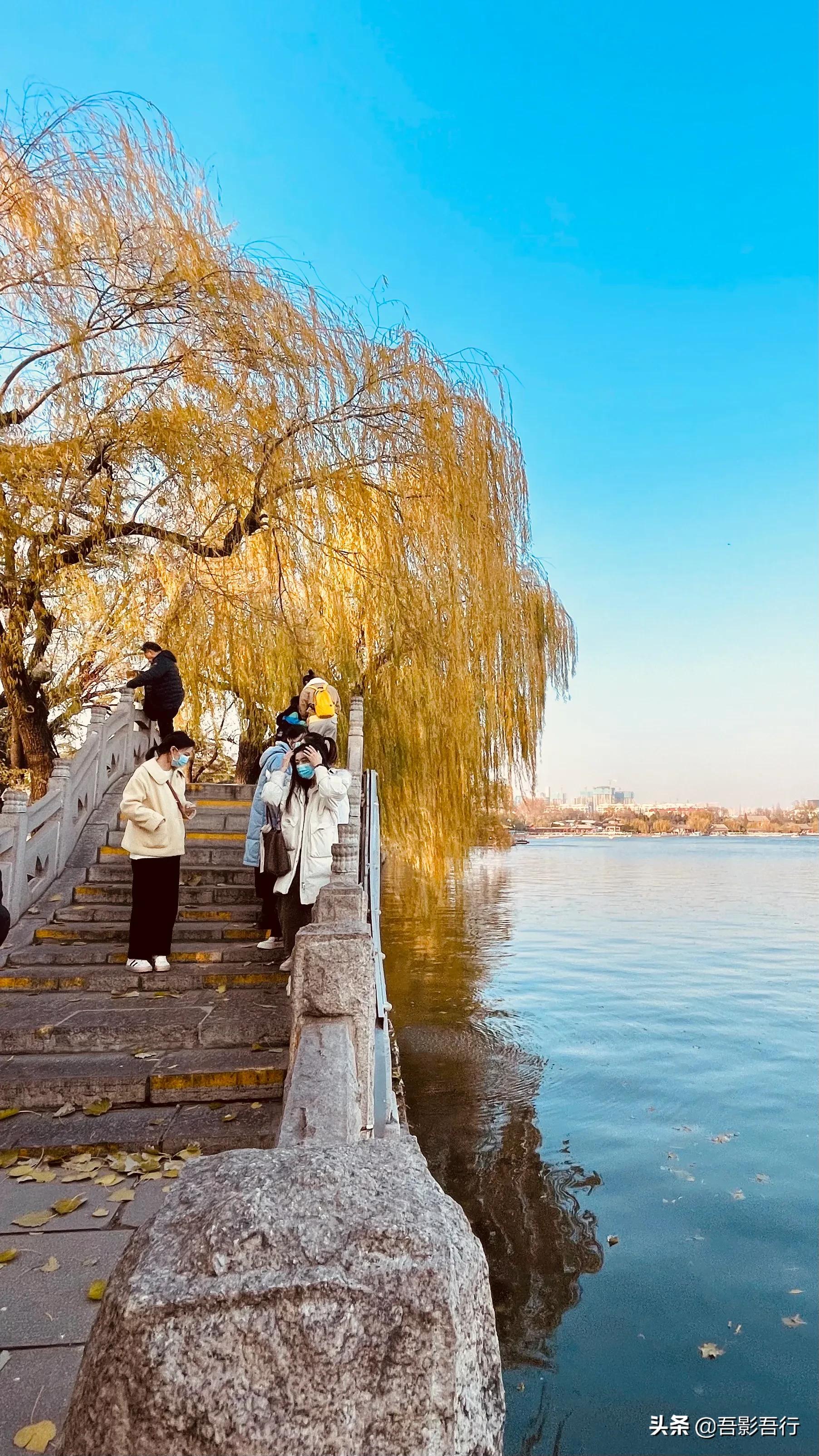 济南大明湖秋冬图片高清,初春大明湖美景图片