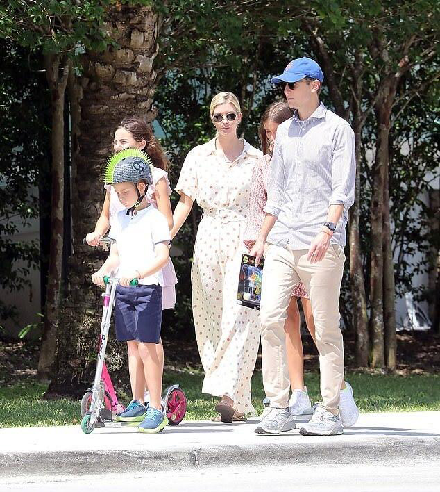 39岁伊万卡素颜出镜给美国人打气,40岁伊万卡惊艳捷克城堡