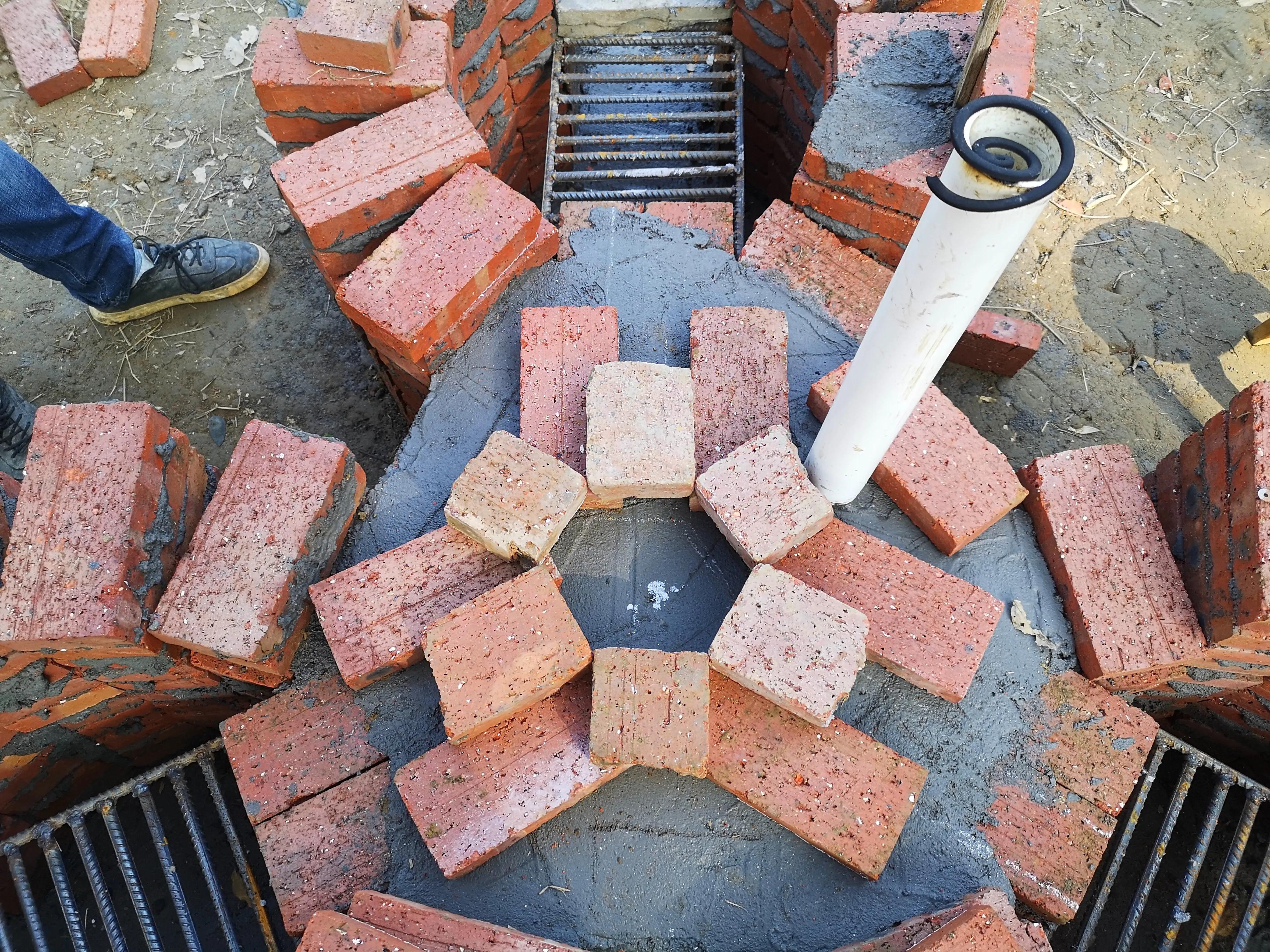 梅花灶视频教程,连环灶制作全过程