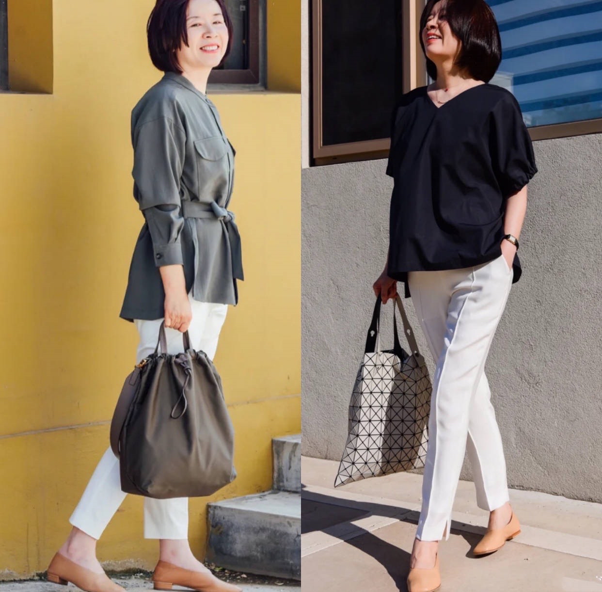 中年女士短发烫小卷,四十多岁女人烫短发小卷好看吗