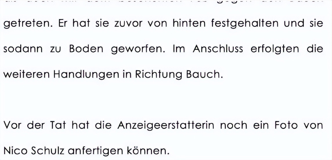令人发指!29岁德国国脚被前女友指控多起家暴,脚踢孕妇腹部