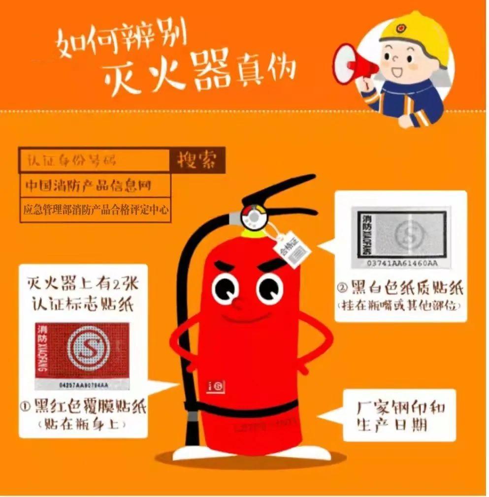 蓝姐姐教你辨别消防产品,蓝朋友教您如何辨别消防安全产品