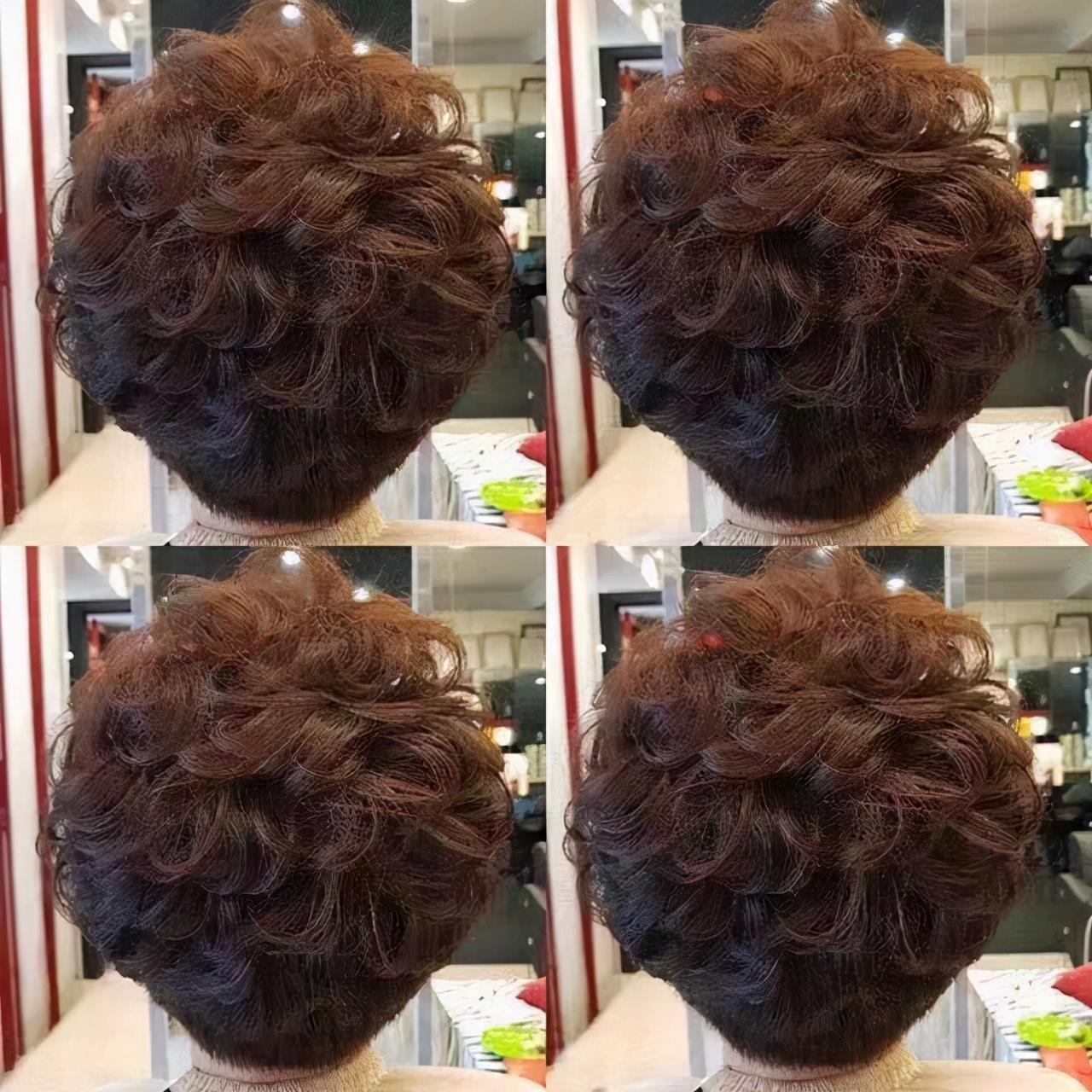 不挑年龄的女士烫头发,五十岁以上女士烫头发怎么烫好看