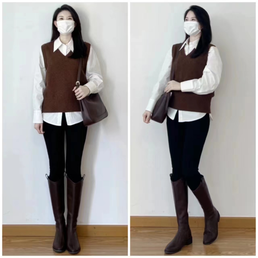 棕色的鞋子棕色大衣怎么搭配衣服,棕色大衣的穿搭技巧