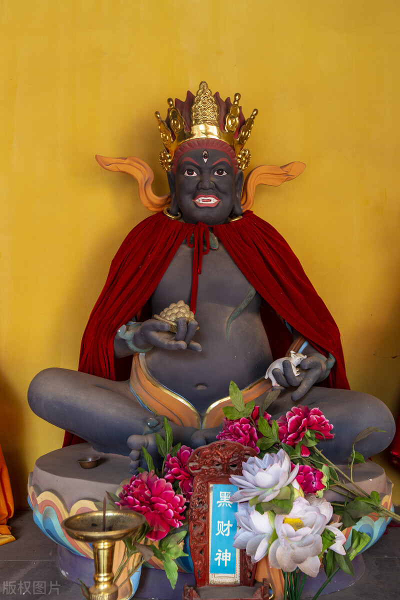 财神来到祝各位财源广进大吉大利,正月初五迎财神祝妹妹财源广进