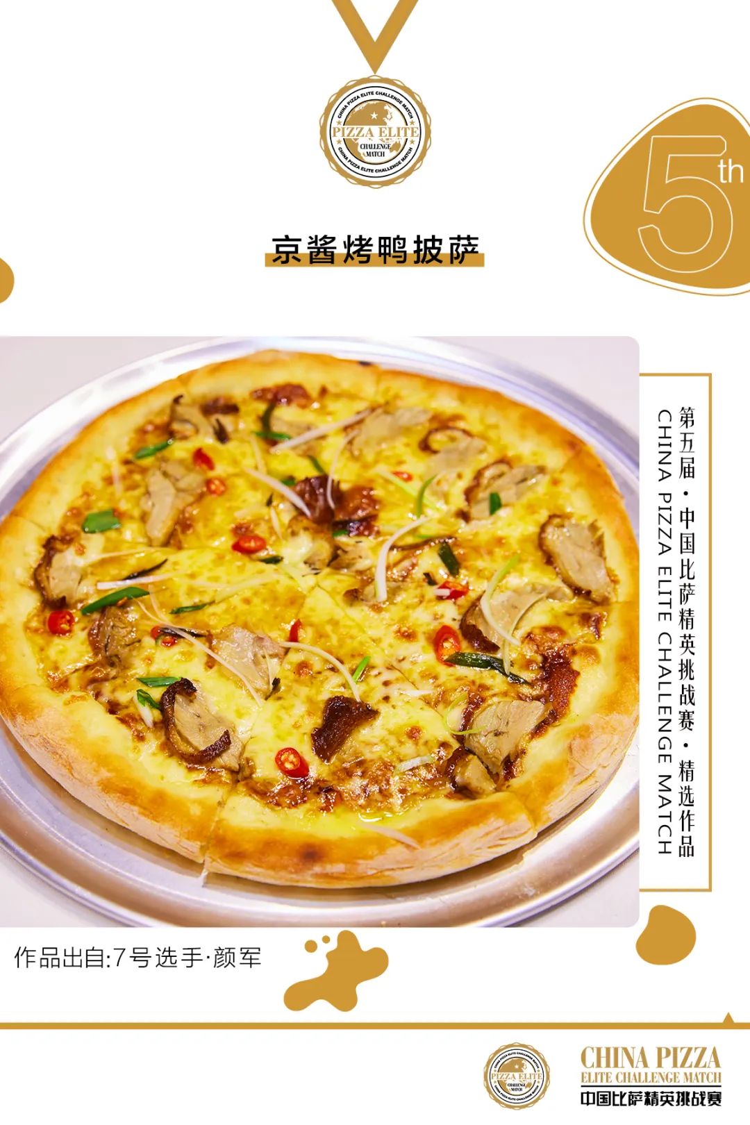 全国披萨大赛第二名,第四届三和杯中国寿司大赛