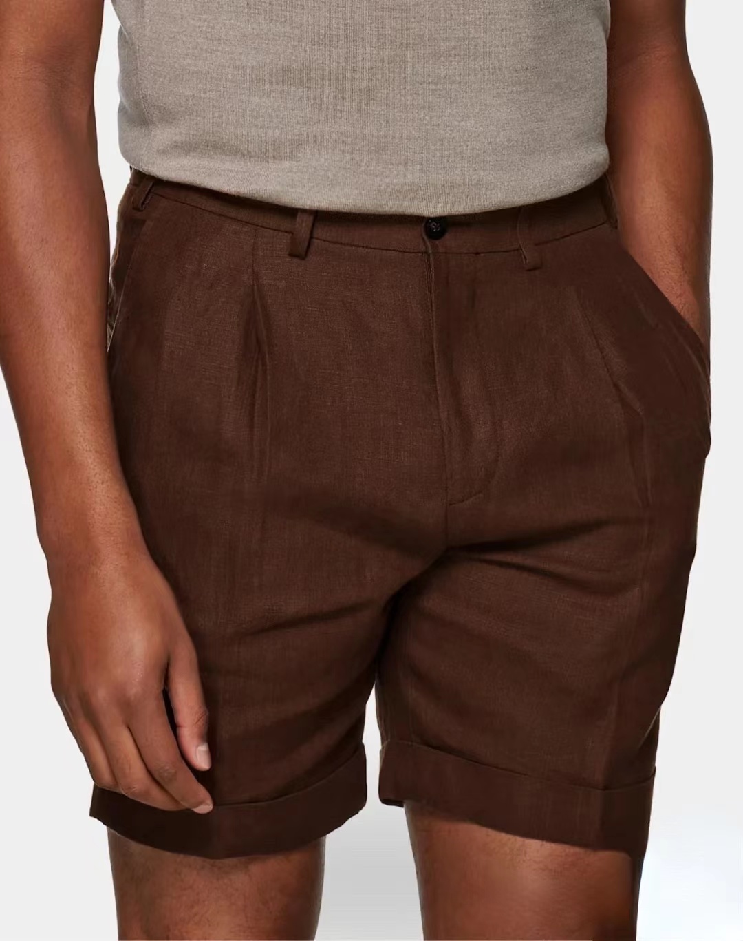 男士短裤穿搭指南，清爽穿搭，让你风度翩翩