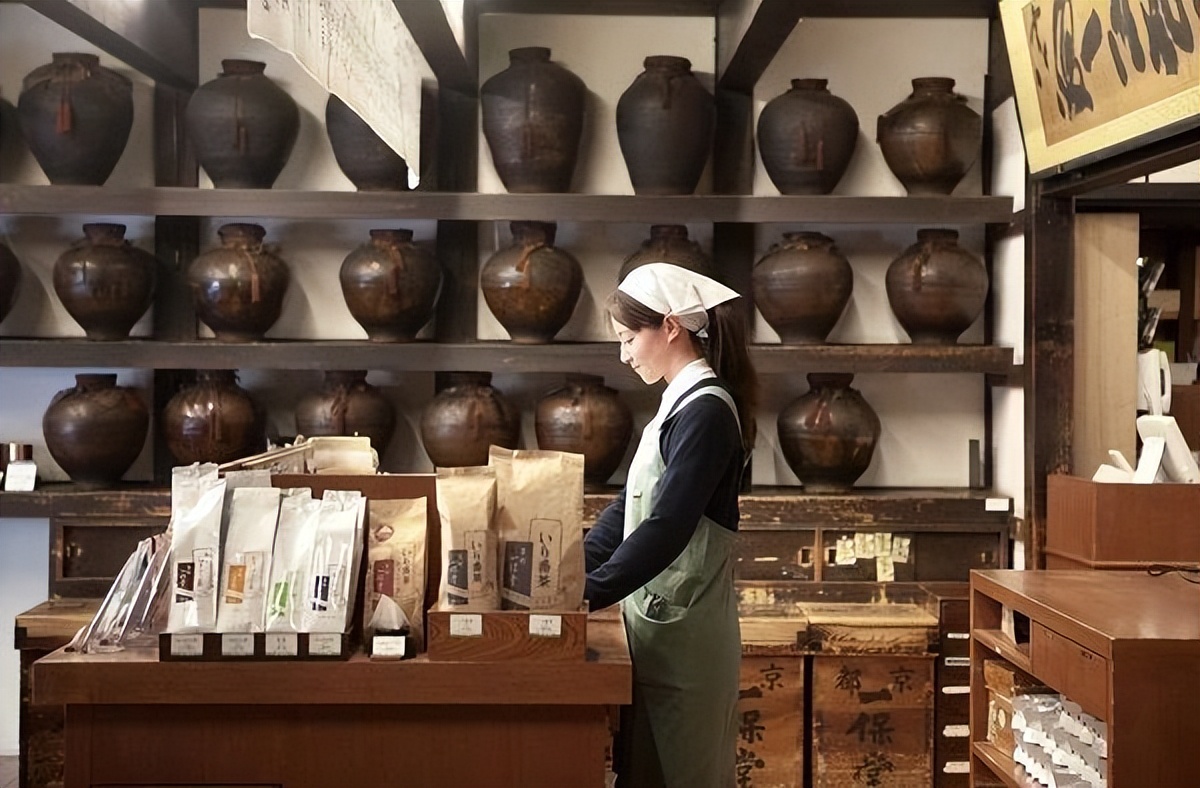 文圣茶说丨日本「一保堂茶铺」京都本店