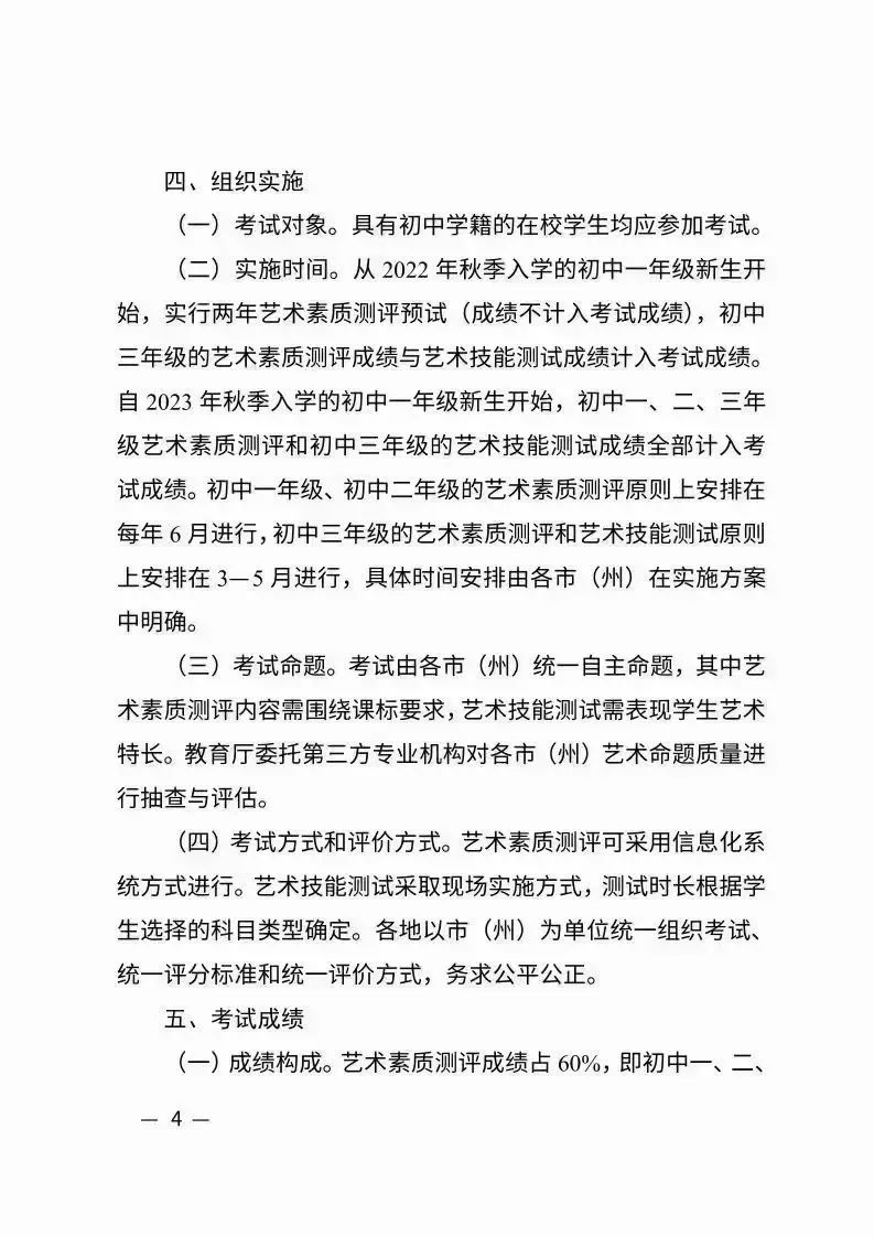 音乐美术中考不及格能不能上高中,中考要考美术吗什么时候开始