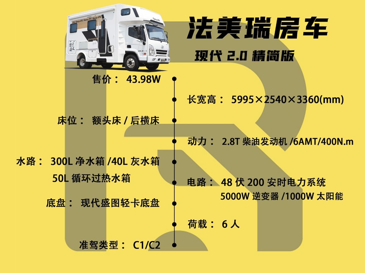 2022款法美瑞现代轻卡房车游西藏,法美瑞现代轻卡房车川藏线