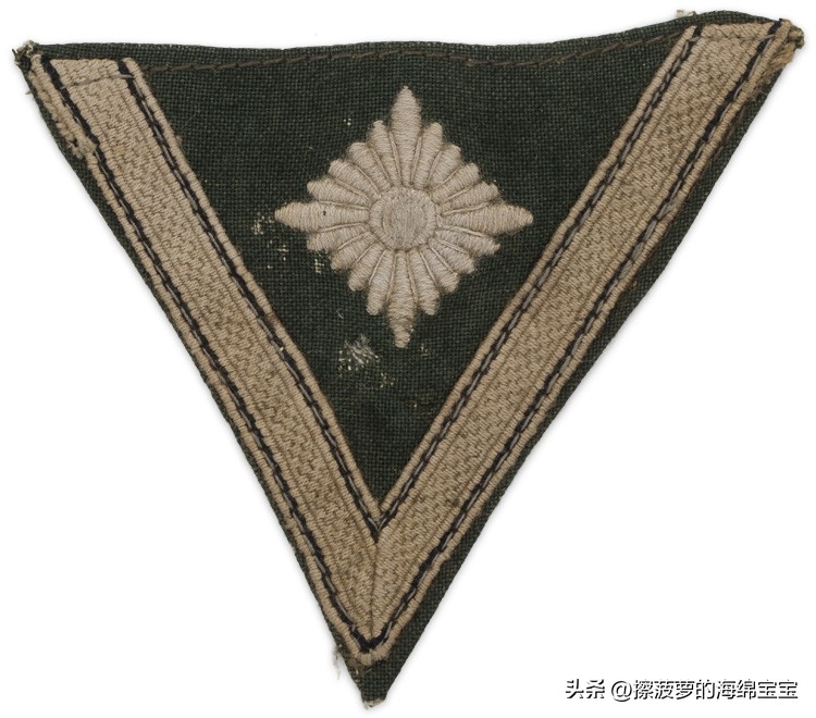 二战德国空军军衔标志,二战德国军衔级别对照表