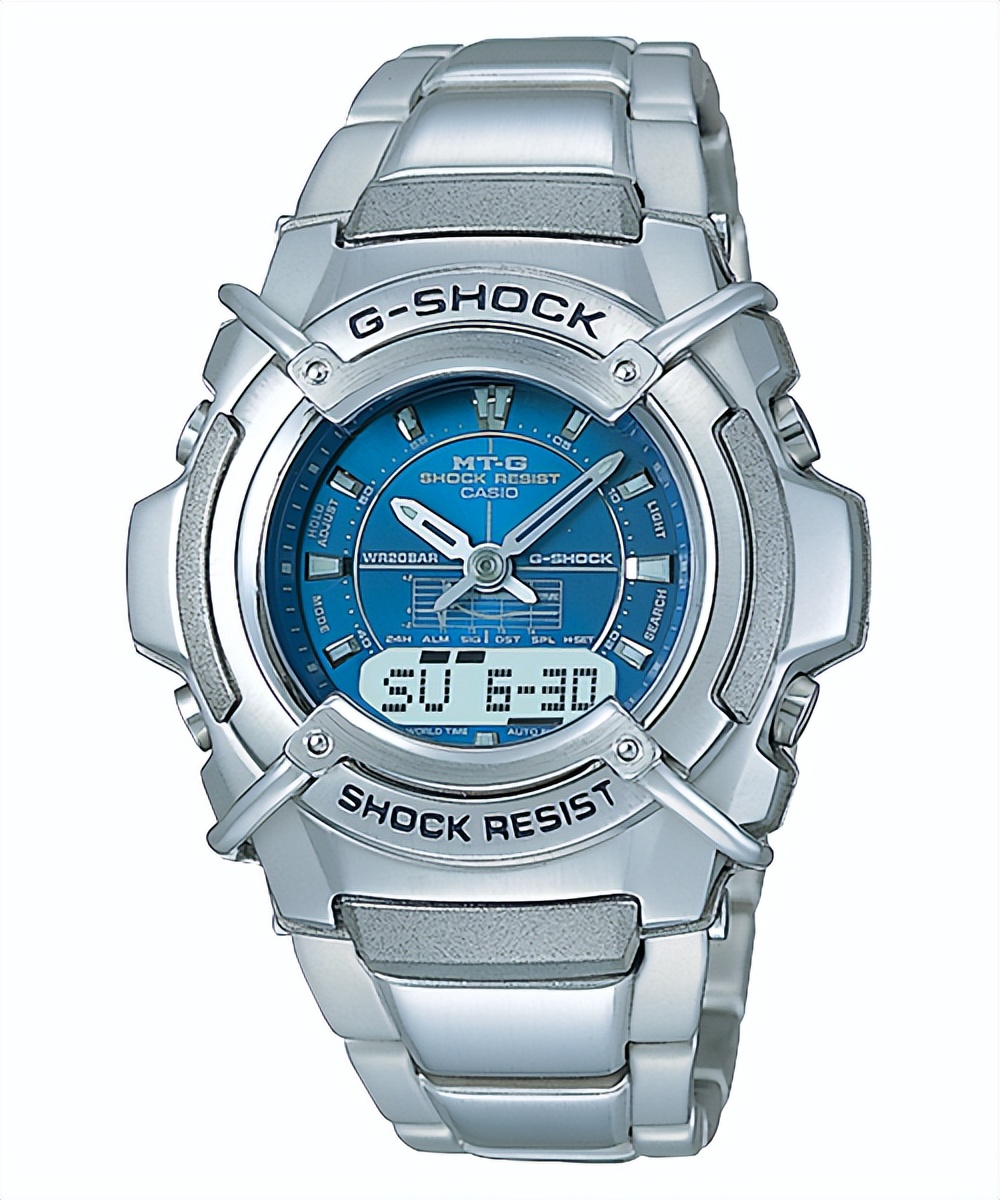 卡西欧gshock金属进化,卡西欧gshock黑金男表