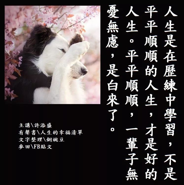 有意义需要耐心的工作,好的工作会让你轻松快乐