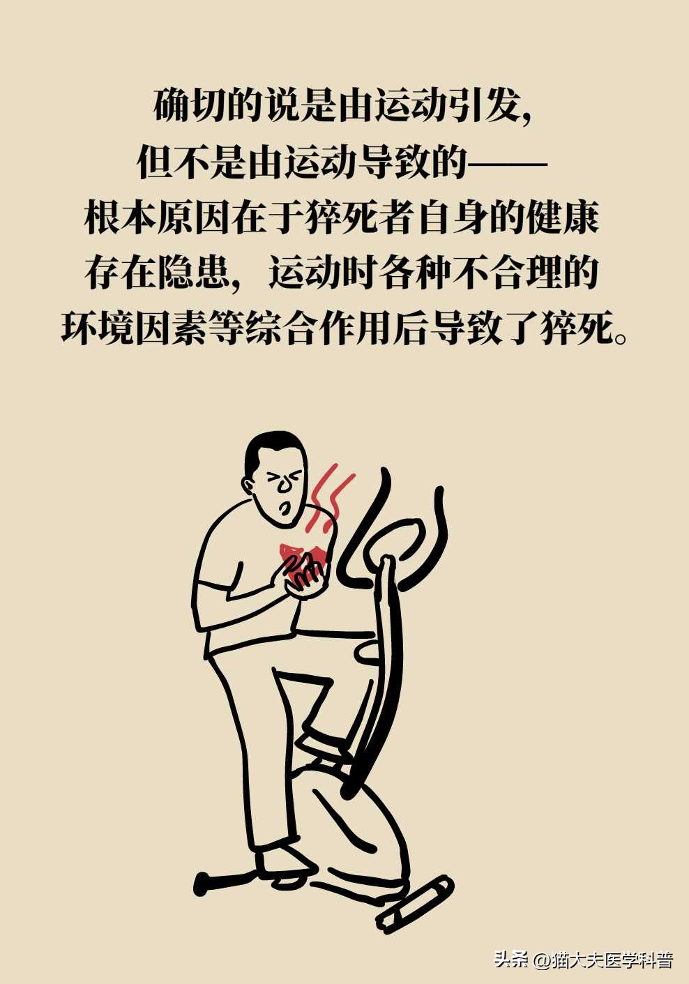 运动性猝死的六种表现,运动性猝死解释