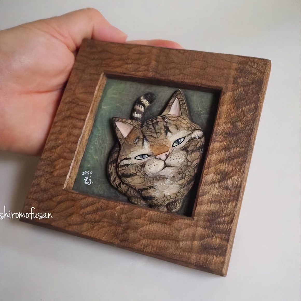 日本艺术家木雕猫,日本木雕猫艺术家