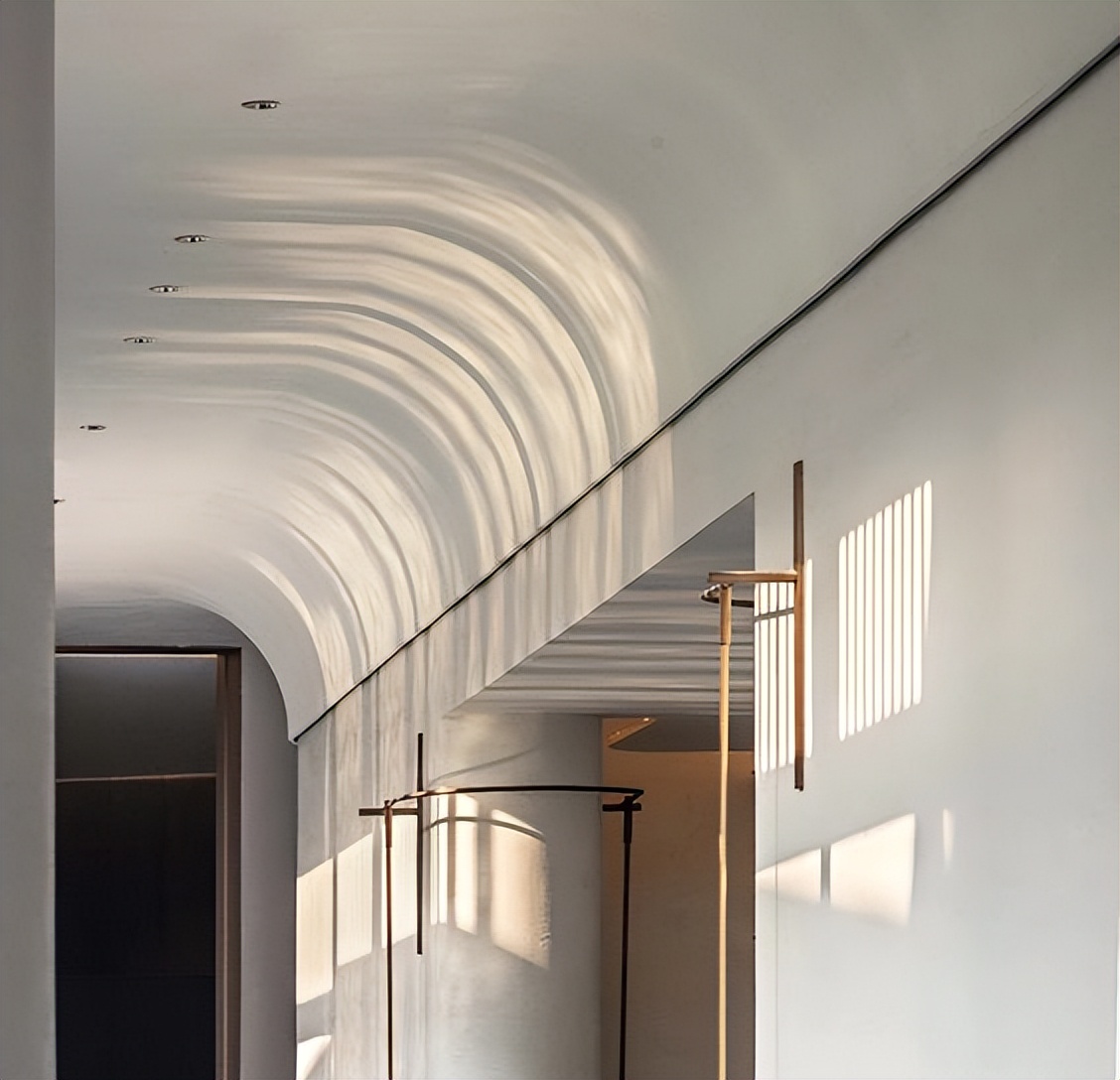 阳台包弧形吊顶施工图,弧形吊顶在施工图中怎么表示出来