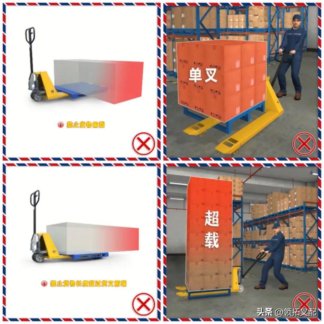 四驱叉车全套叉车配件,手动叉车常用规格型号表大全图