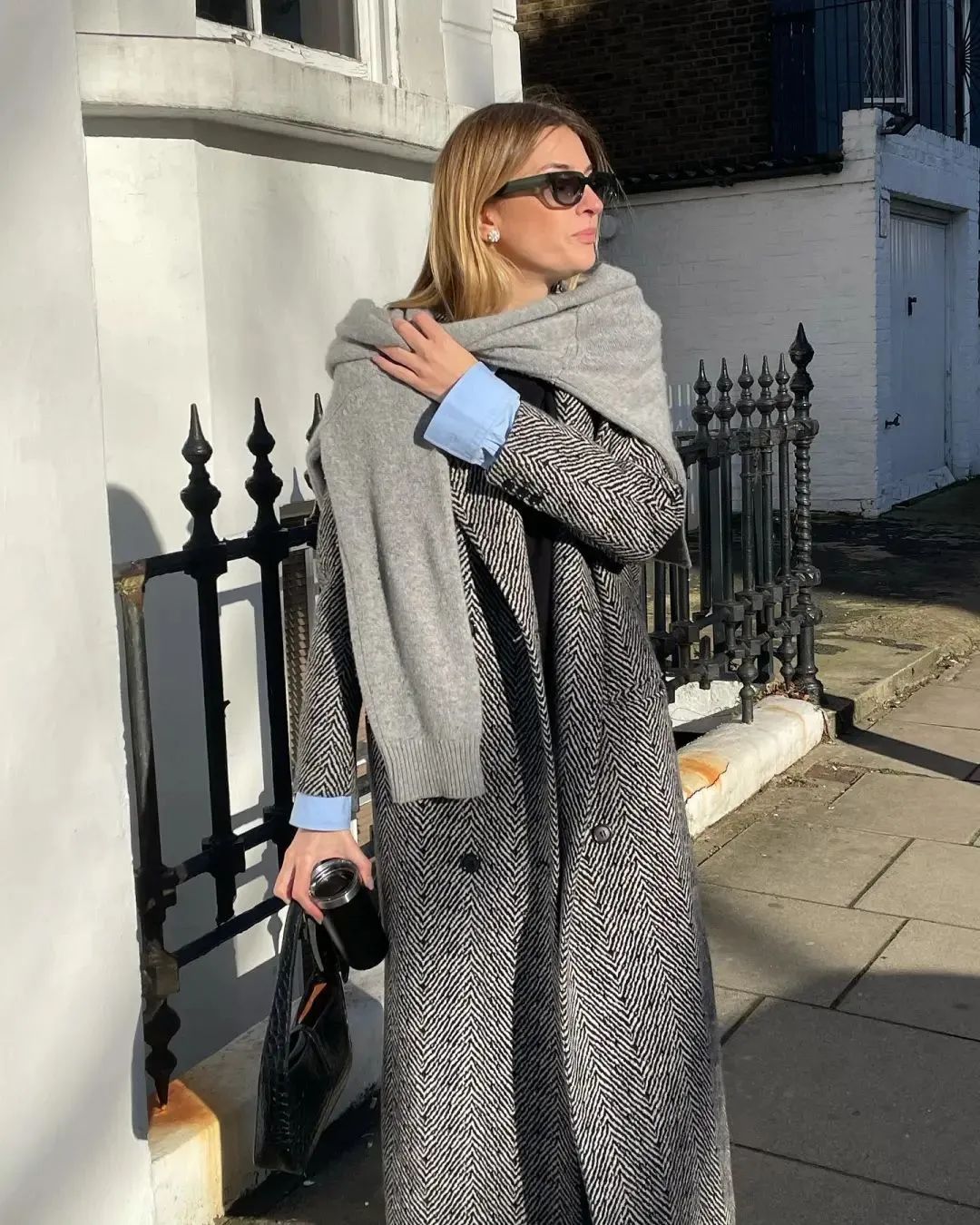 冬季呢子衣小个子穿搭,现在冬季上下衣穿搭