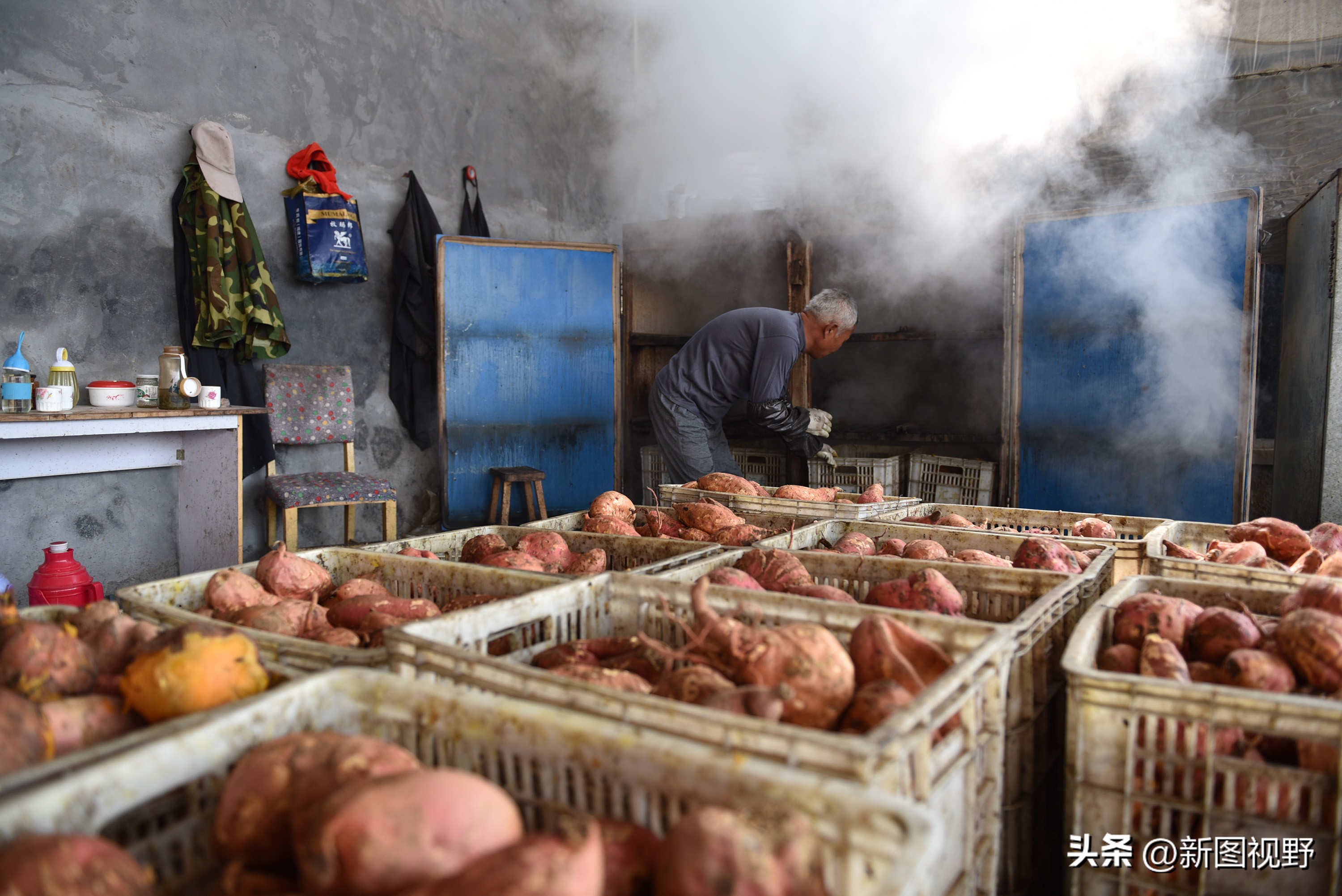 农村大姐靠什么赚钱,43岁农村大姐一天挣90元