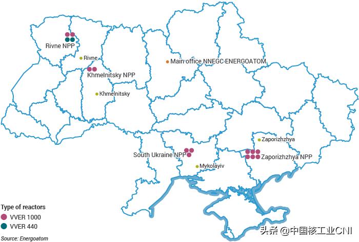 乌克兰所需核燃料需要从俄罗斯购买