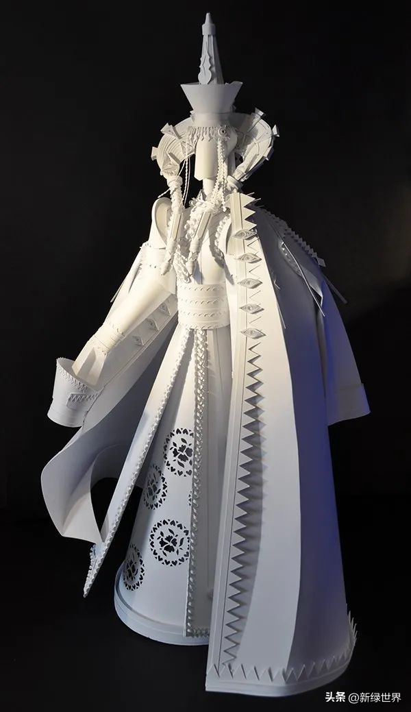 一组纸艺作品,令人惊艳的纸艺作品