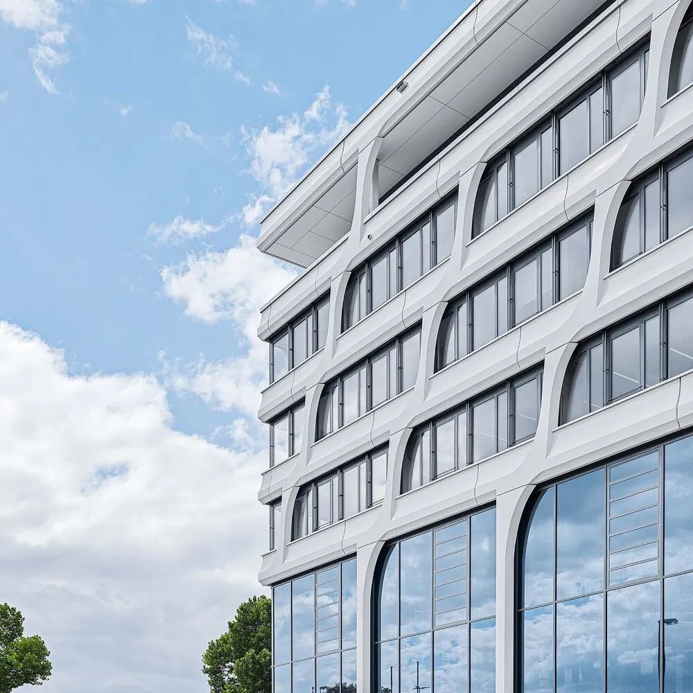 企业大厦设计图,企业总部办公楼装修设计