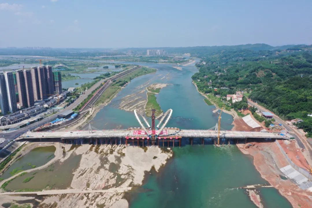 眉山大桥最新进展图,眉山东坡大桥最新消息