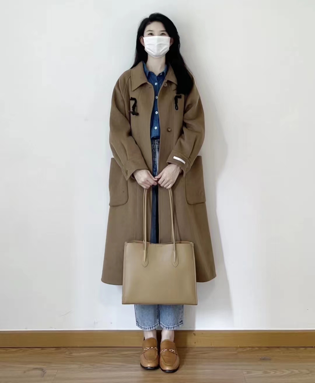 19套长款大衣内搭推荐,层次分明显高显瘦