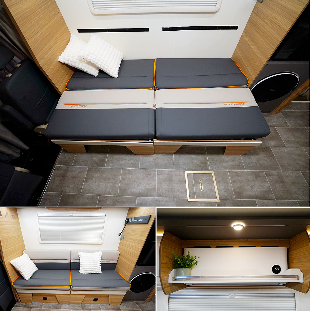 大驰蛮牛双拓展房车配置,大驰蛮牛c型双拓展房车参数油耗