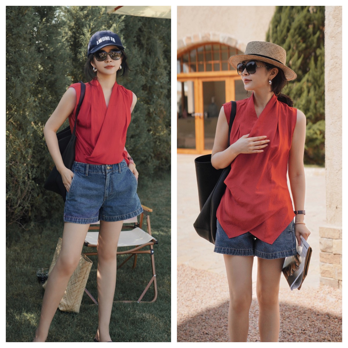 衬衫搭配牛仔裤简约时髦,衬衫如何搭配阔腿牛仔裤女士