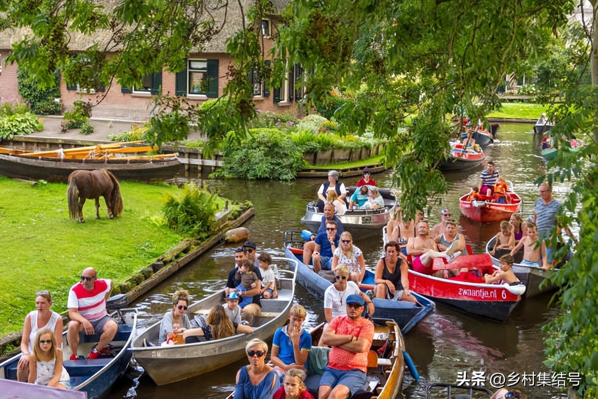 荷兰羊角村——荷兰的水上明珠，乡村旅游明星村
