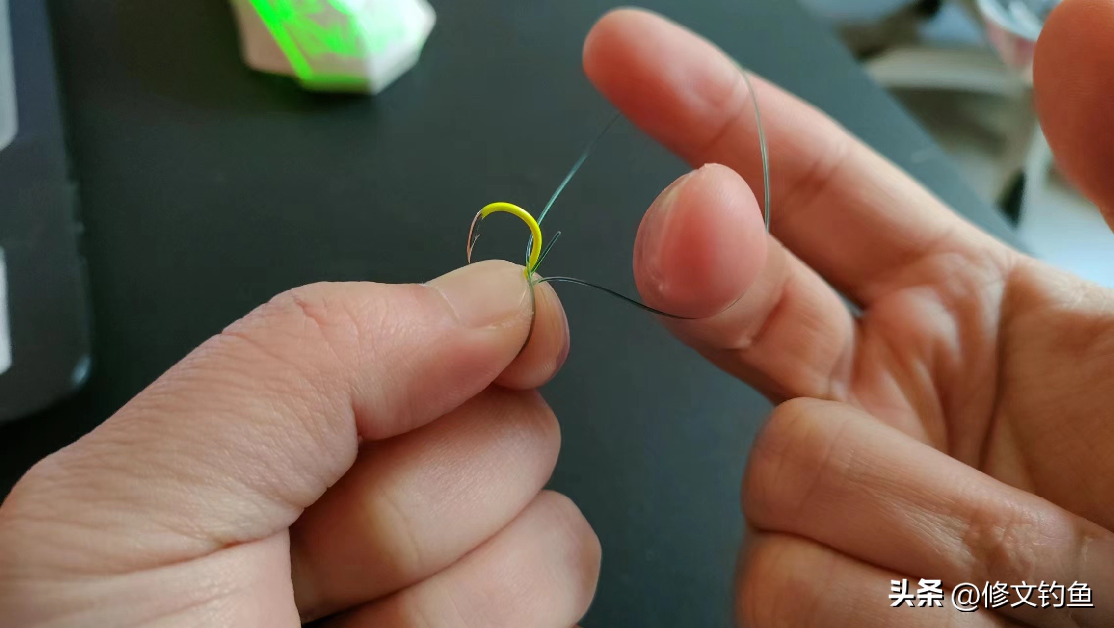 子线绑钩线不正是怎么回事,子线绑的不牢