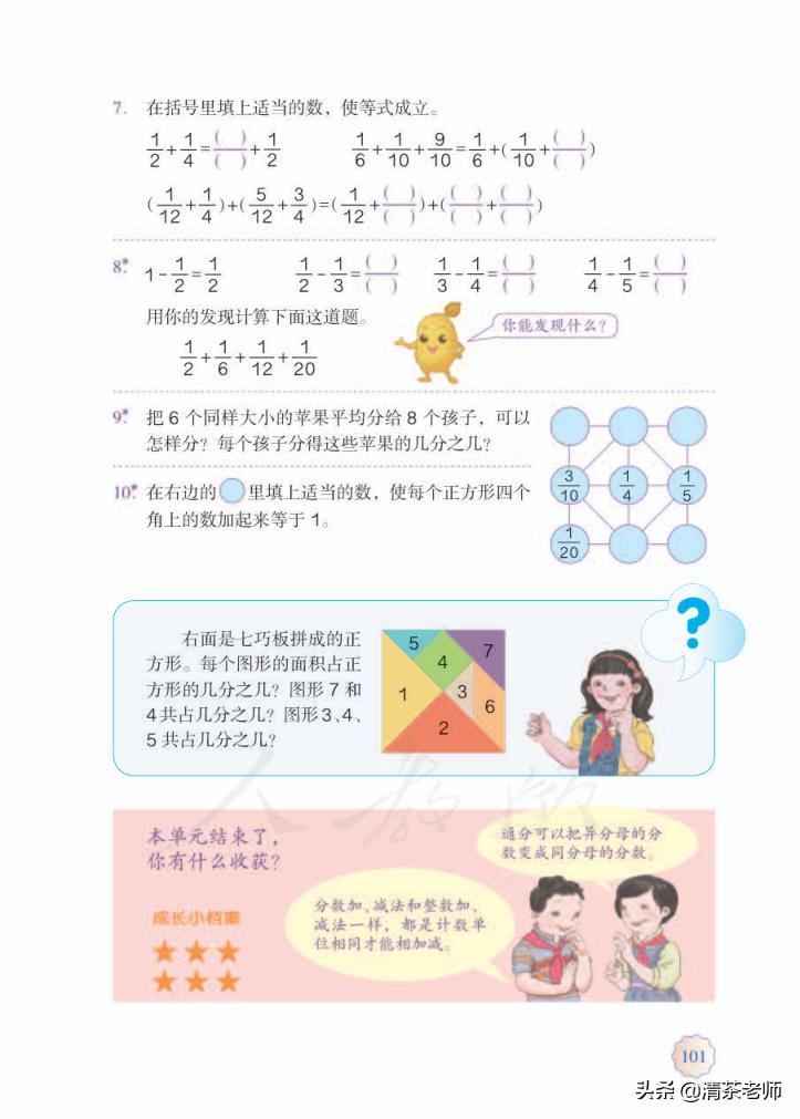 2022五年级数学下册电子版pdf,人教版五年级数学下册家长必看