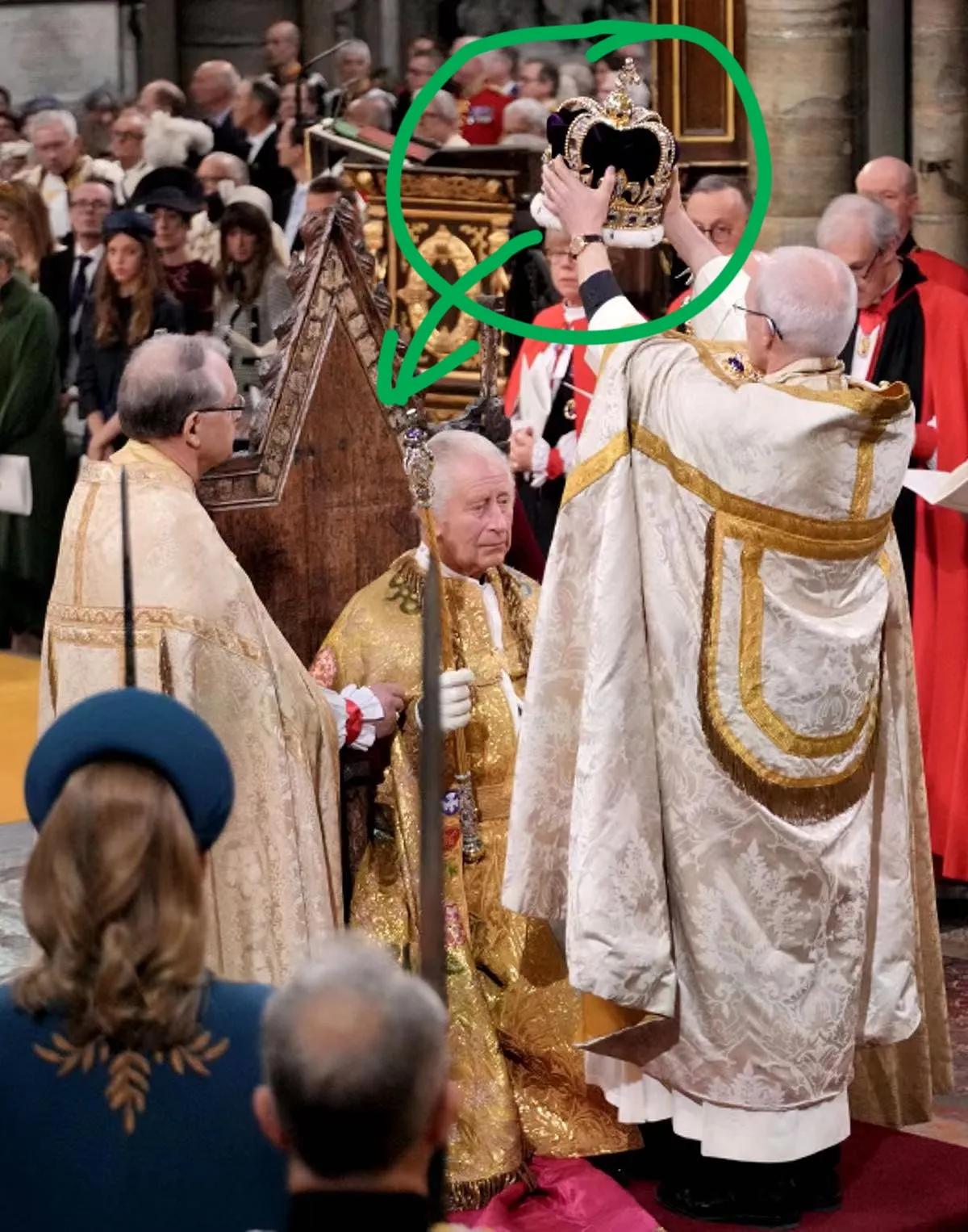 卡米拉加冕仪式夏洛特,加冕礼上夏洛特的花环