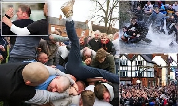 英国最疯的球赛，王室都被揍出鼻血