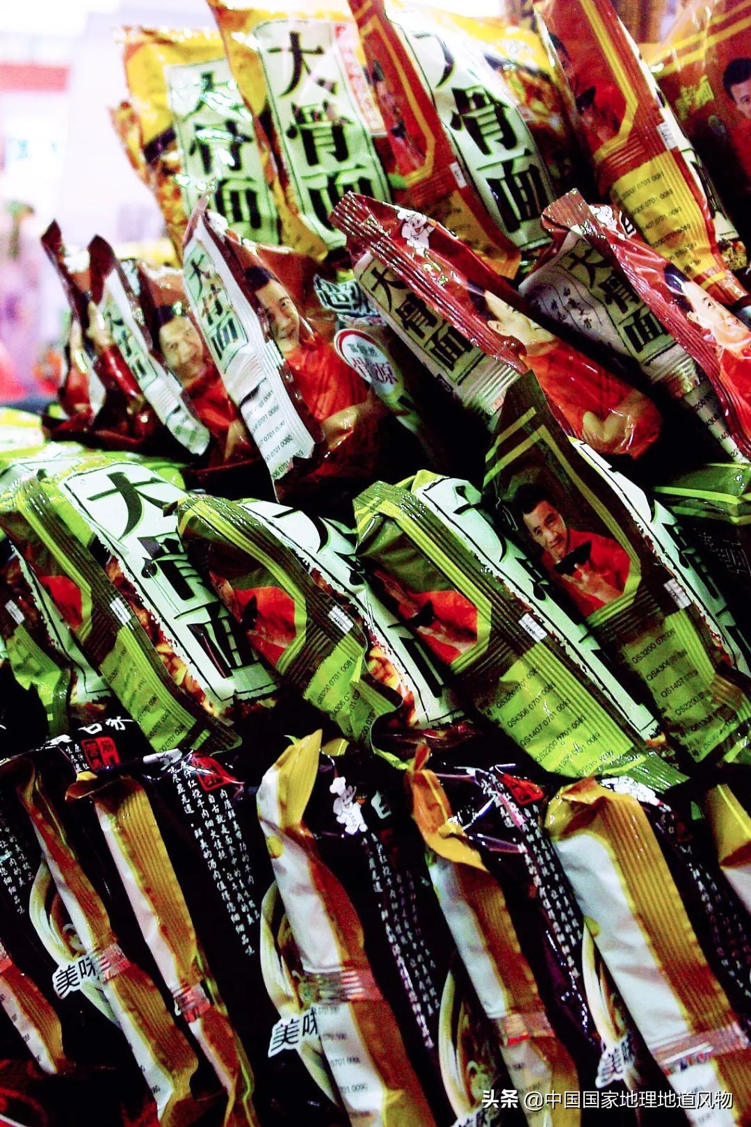中国方便面市场份额图,全国各地方便面图鉴