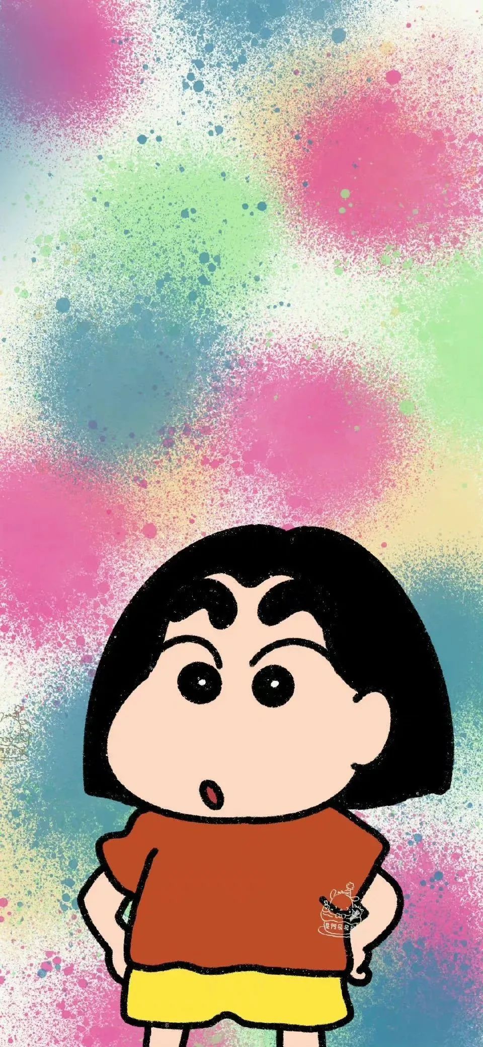 多功能可爱卡通壁纸,高清壁纸卡通可爱黄底图文