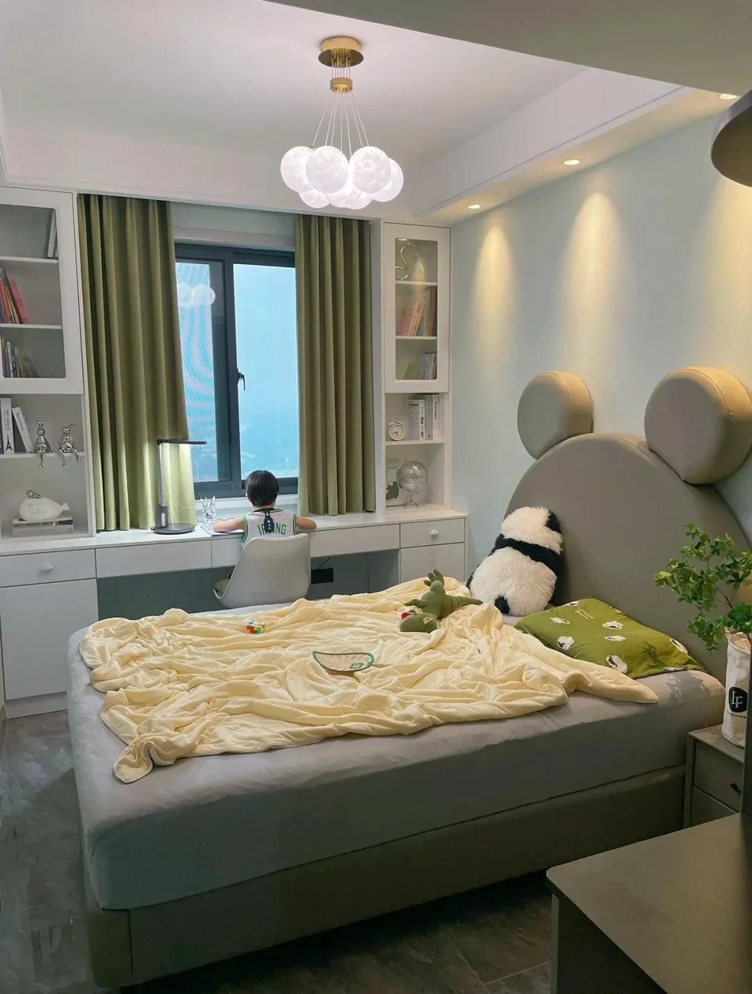 收纳空间强大的儿童房,儿童房这样装能住到18岁