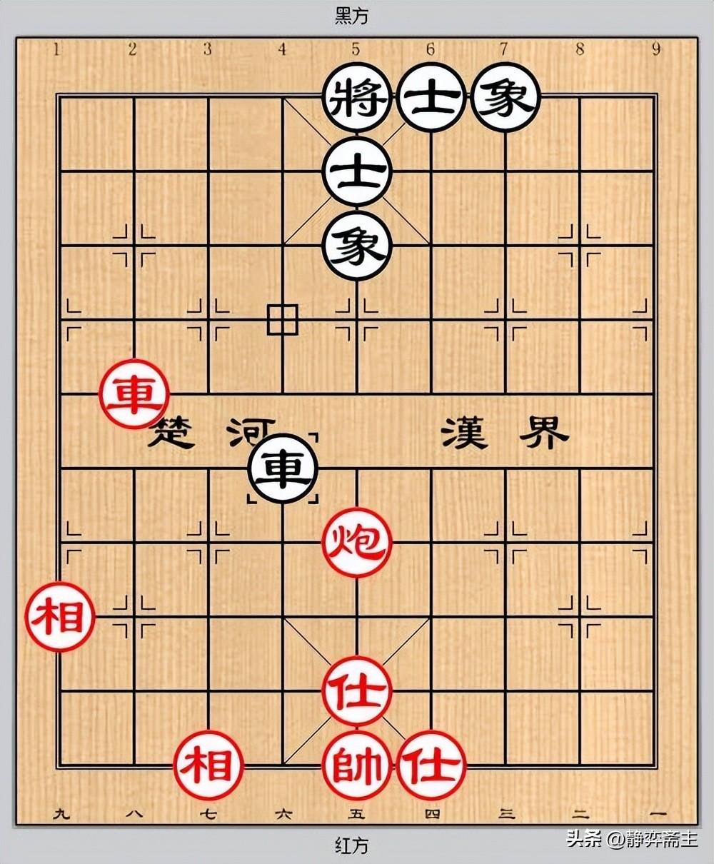 单车士守和车单兵定式,单车士象全守和炮车的定式