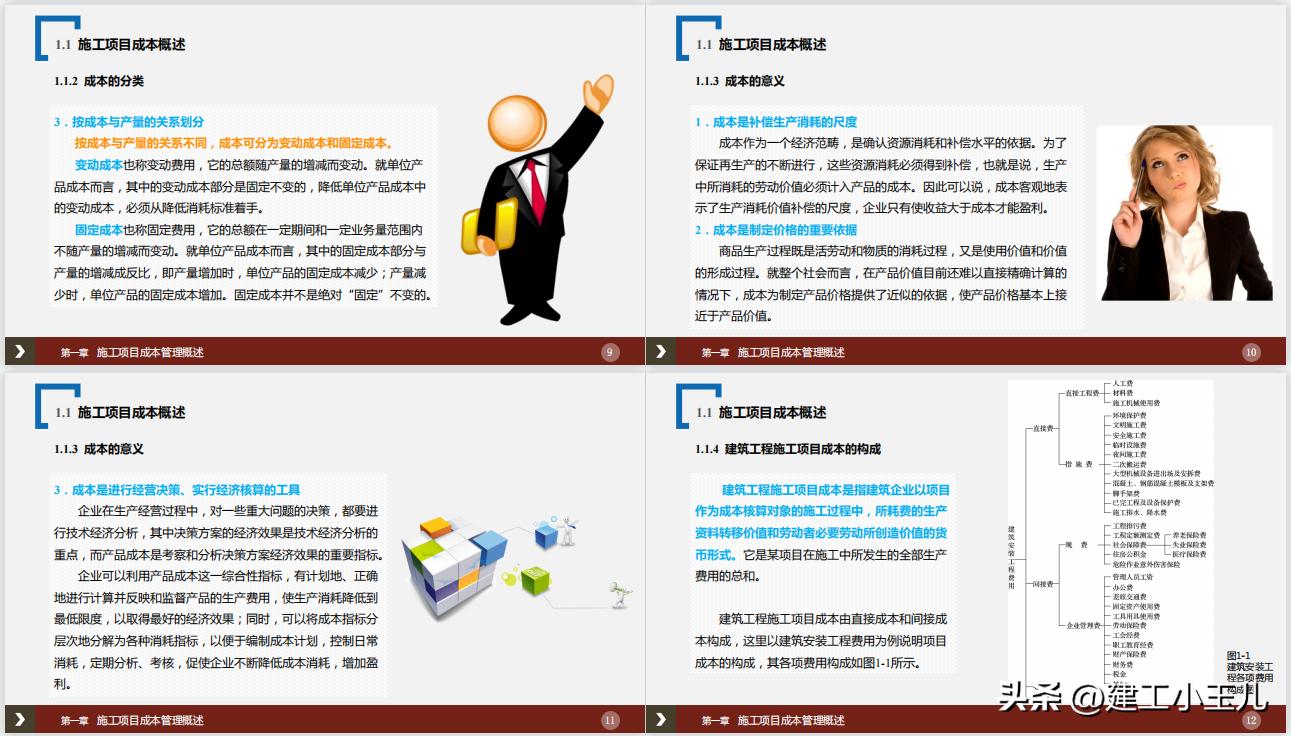 建筑施工成本管理视频讲解,工程建筑项目成本管理的两种方法