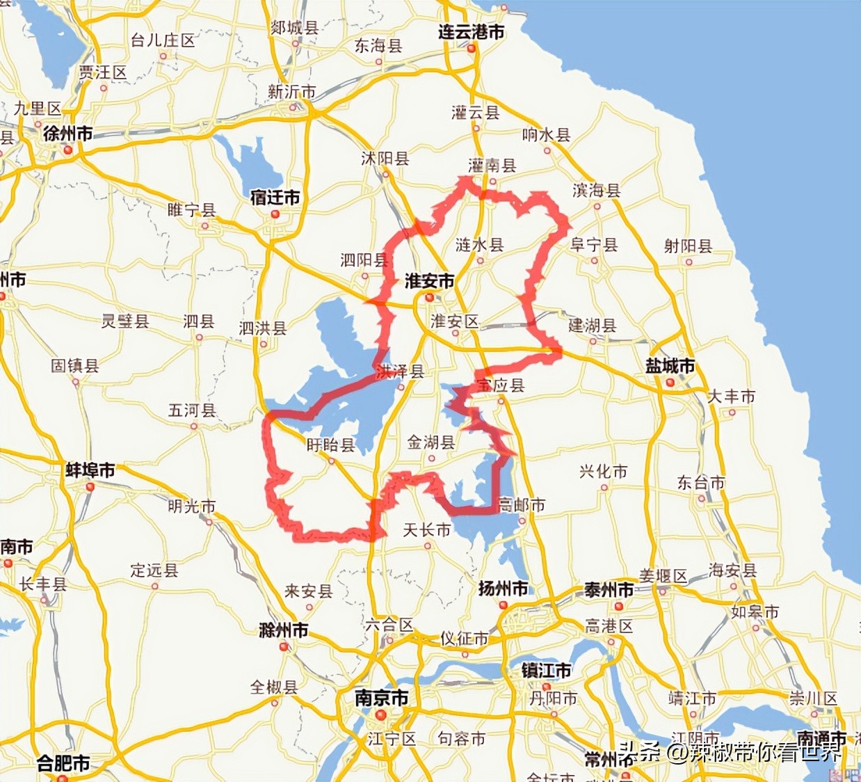 淮安运河历史,天下淮阴