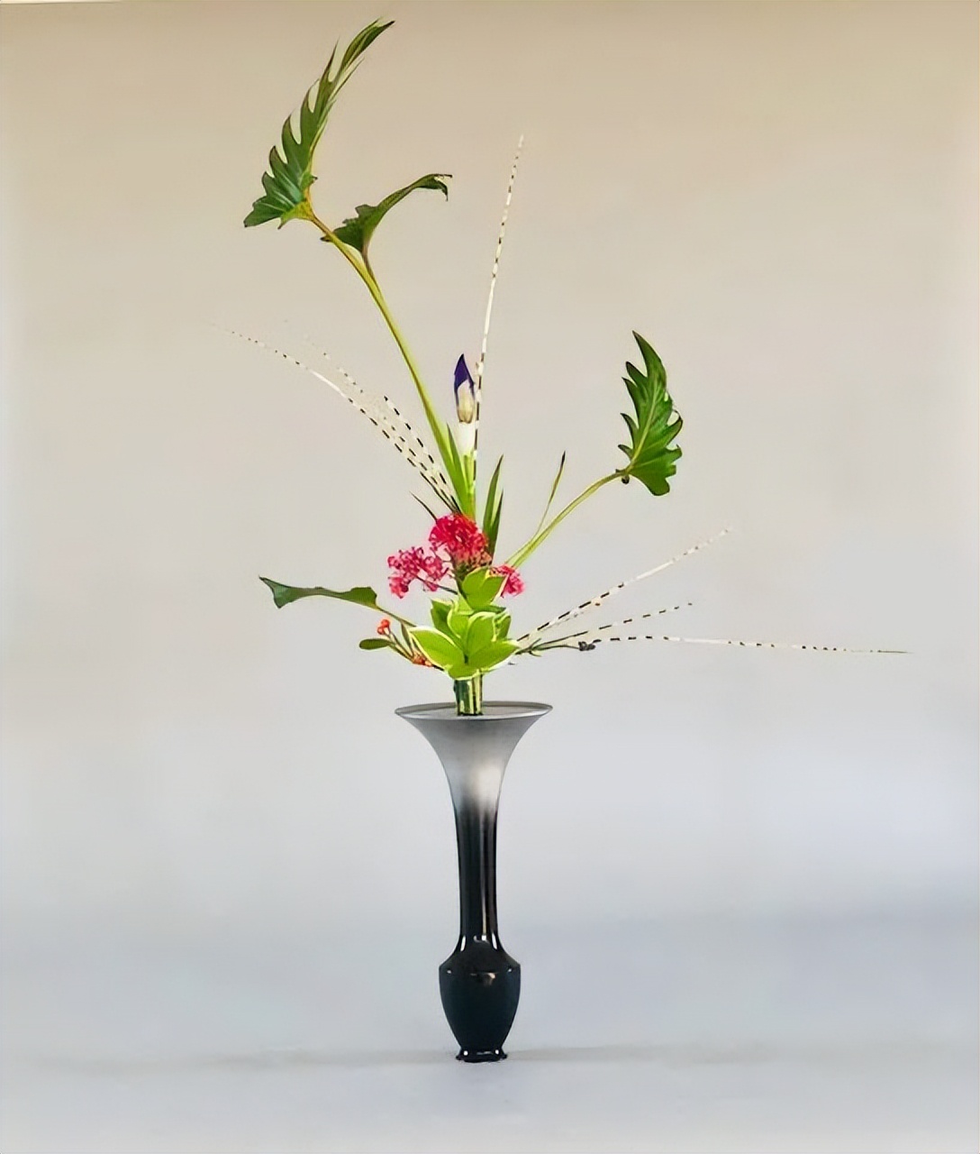 日式插花小原流花道,日式插花的13个基本技巧