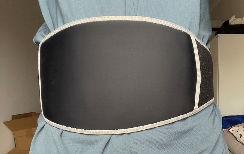 酷轻松石墨烯加热气囊牵引护腰带,石墨烯智能热敷护腰带