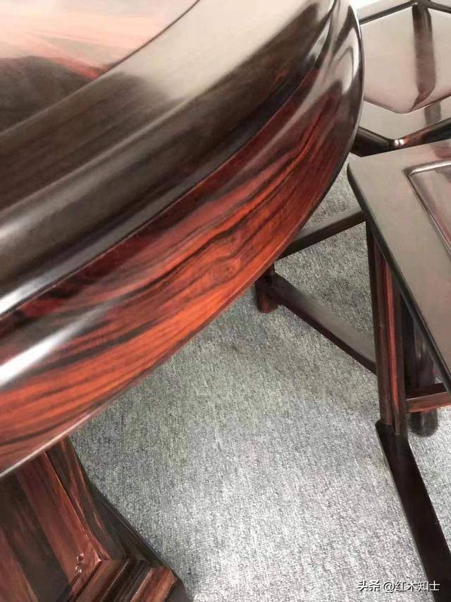 定制款大红酸枝餐桌7件套,秀英大红酸枝红木餐桌价格多少