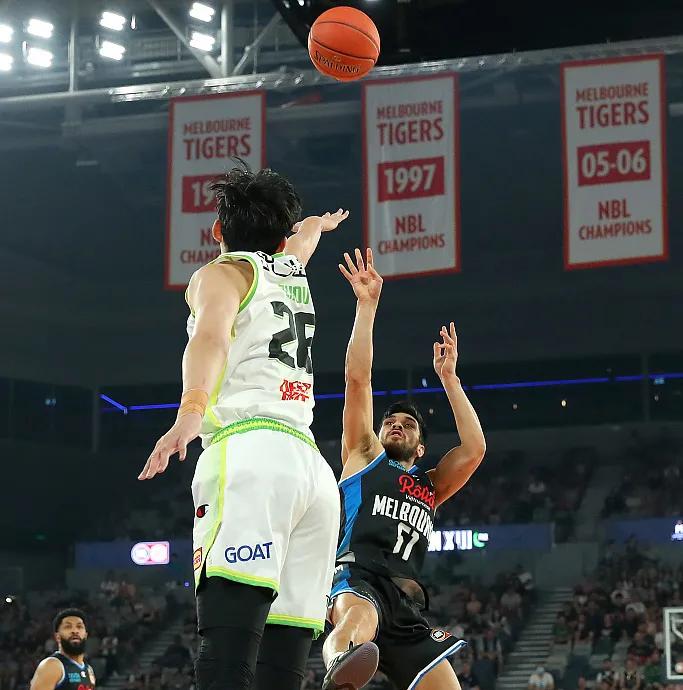 澳洲nbl周琦砍22分比赛录像,nbl澳洲常规赛周琦第二场表现