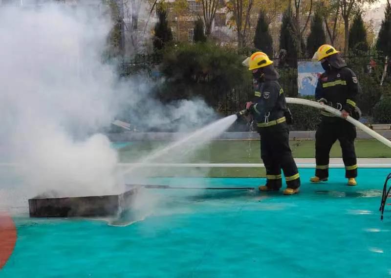 派出所进校园消防安全演练简报,社区消防安全演练进校园活动方案