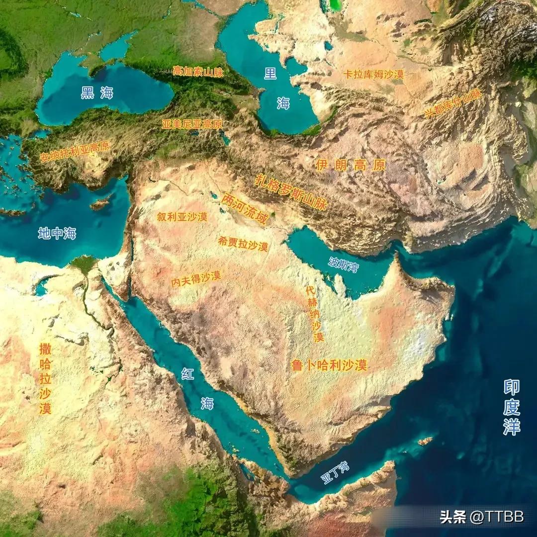 伊朗地理平原人口分布,伊朗与阿富汗和伊拉克地理位置图
